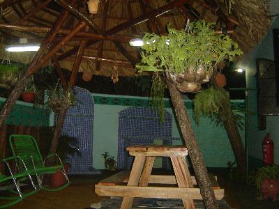 The terrace